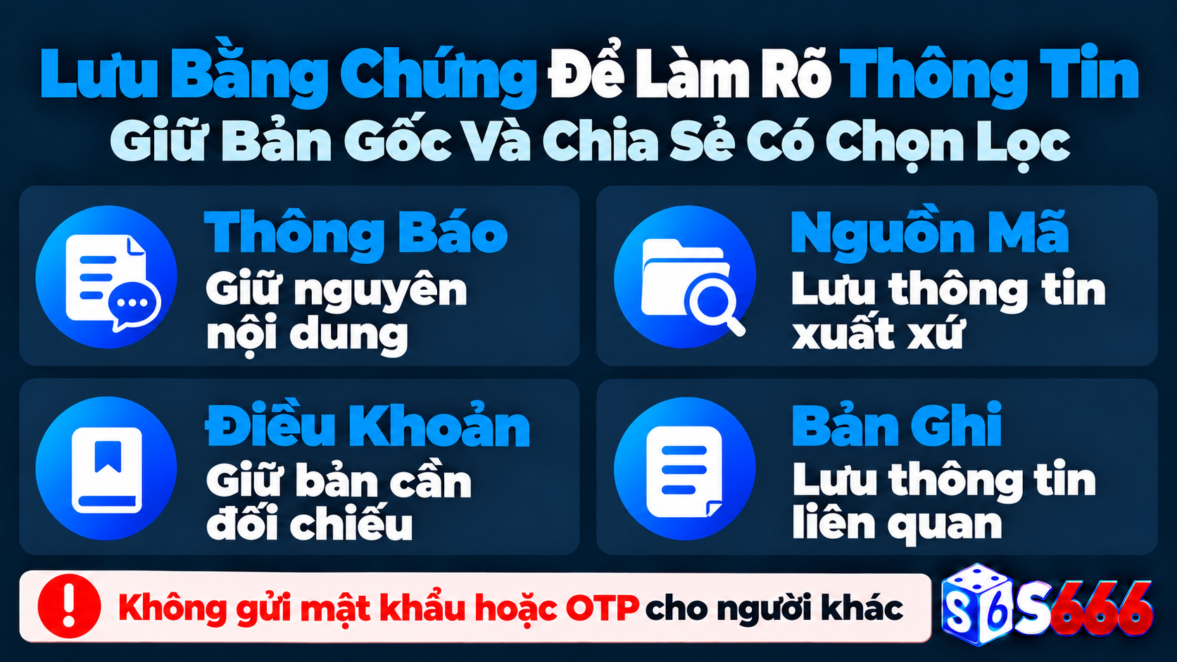 Hồ sơ gồm thông báo nguyên văn, nguồn mã, điều khoản và bản ghi liên quan để yêu cầu giải thích