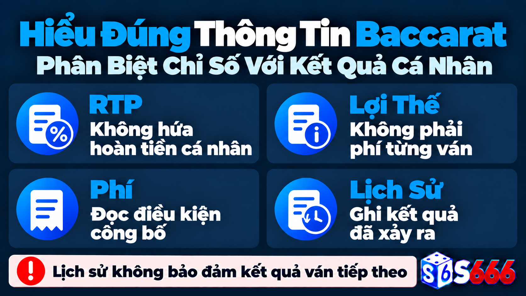 Phân biệt RTP, lợi thế nhà cái, phí được công bố và giới hạn của bảng lịch sử kết quả